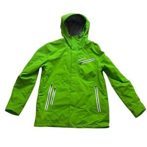 Marmot Freerider Jacket Gortex Lime Green Ski Winter Men's Size XL - Read‎